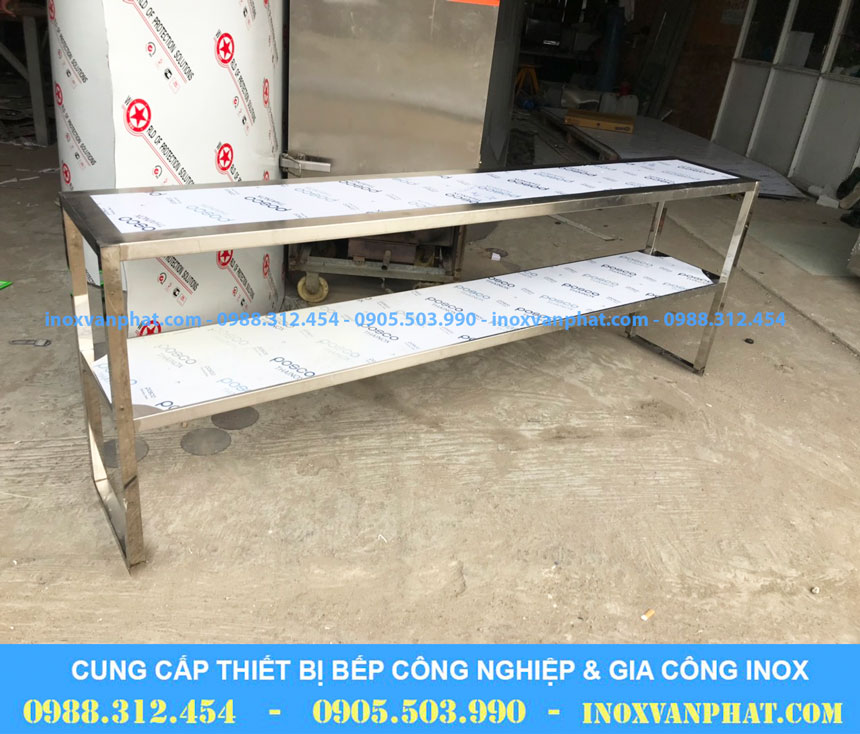 Kệ inox công nghiệp hiện đại