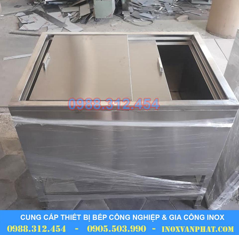 Thùng đựng đá inox