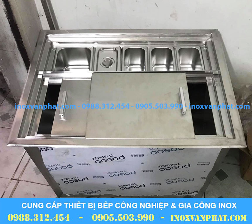 Thùng đá inox chất lượng